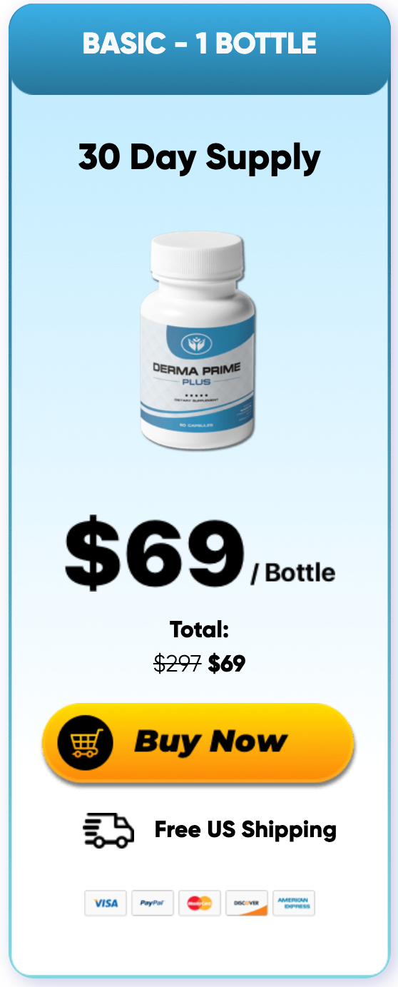 Derma Prime Plus - 1 Bottle